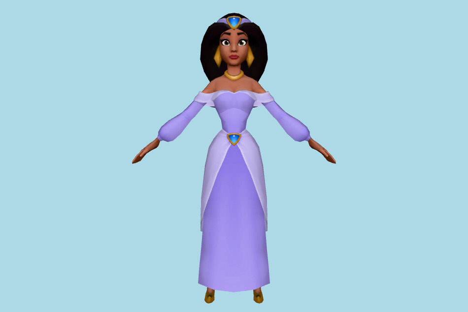 Jasmine Betrothal 3d model