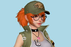 Fio Metal-Slug, female, girl, woman, people, human, character