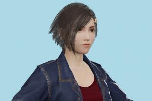 Melfi Final-Fantasy, ffvii, final, fantasy, female, girl, woman, people, xna, characters, animated