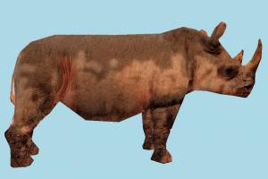 Rhino Low-poly rhino, rhinoceros, pig, animal, animals, wild, nature, mammal, ruminant, zoology, africa, carnivore, predator, prey, low-poly