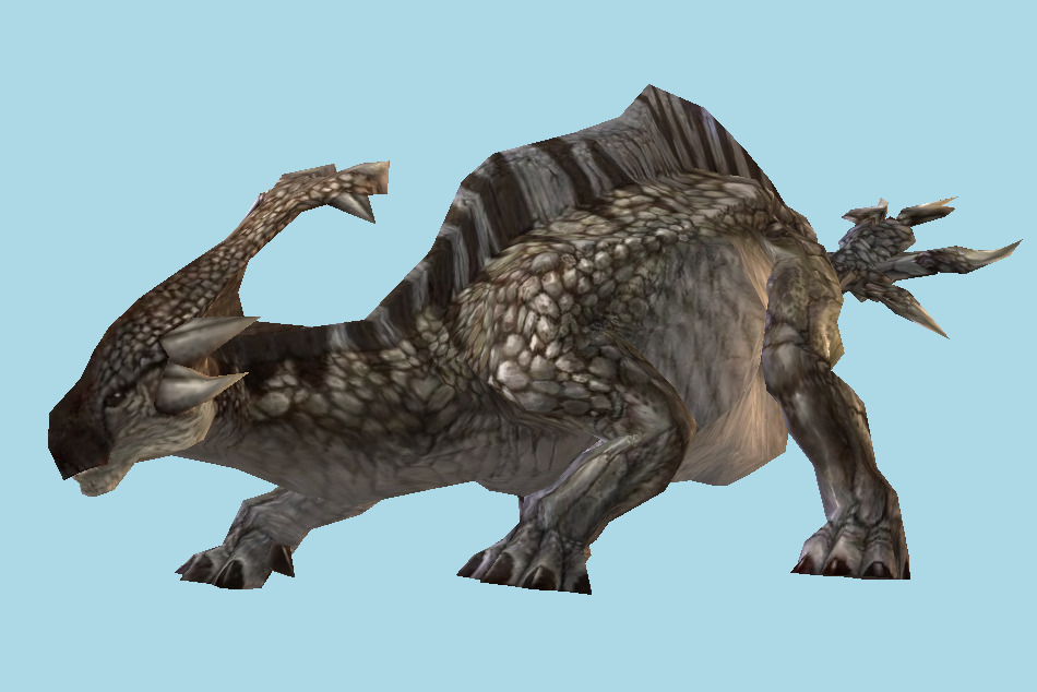 Dinosaur Monster 3d model
