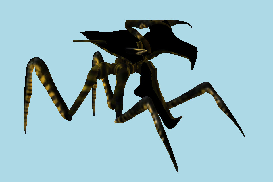 Starship Troopers Bugs 3d model