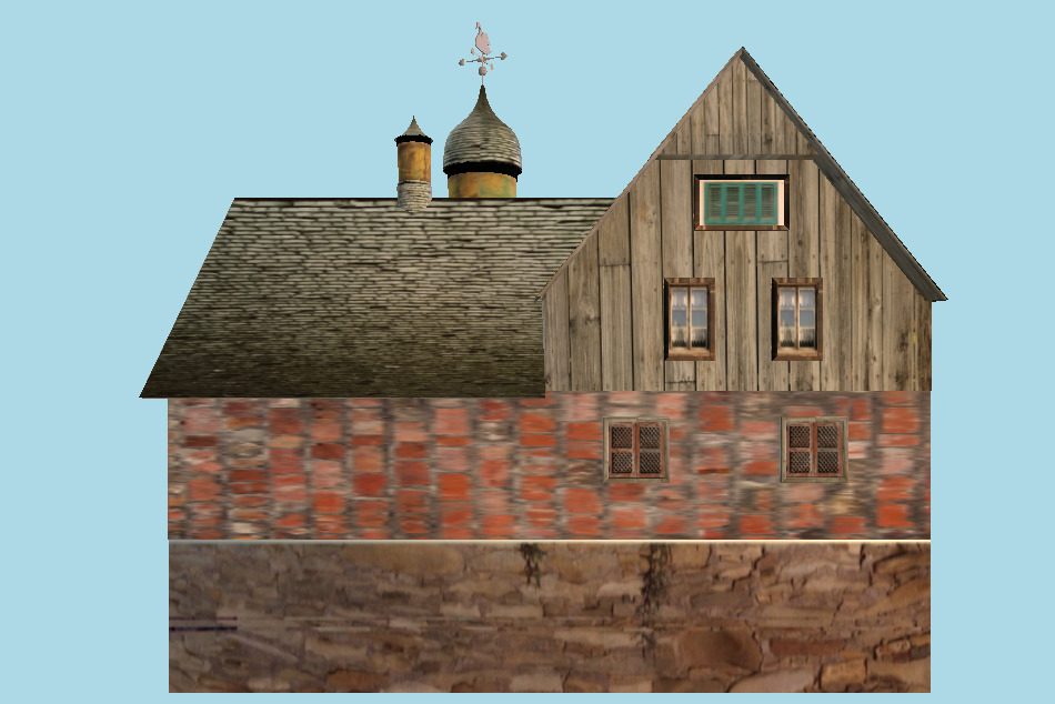 Carriage Barn 3d model