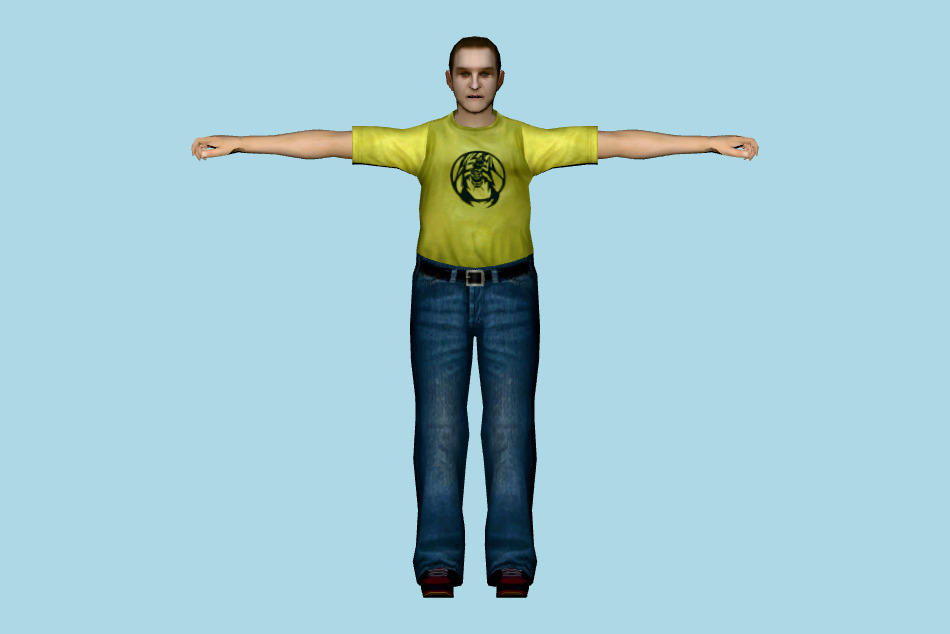 Boy 3d model