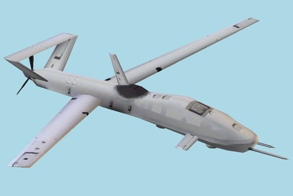 UCAV (Unmanned Combat Aerial Vehicle) 3d model