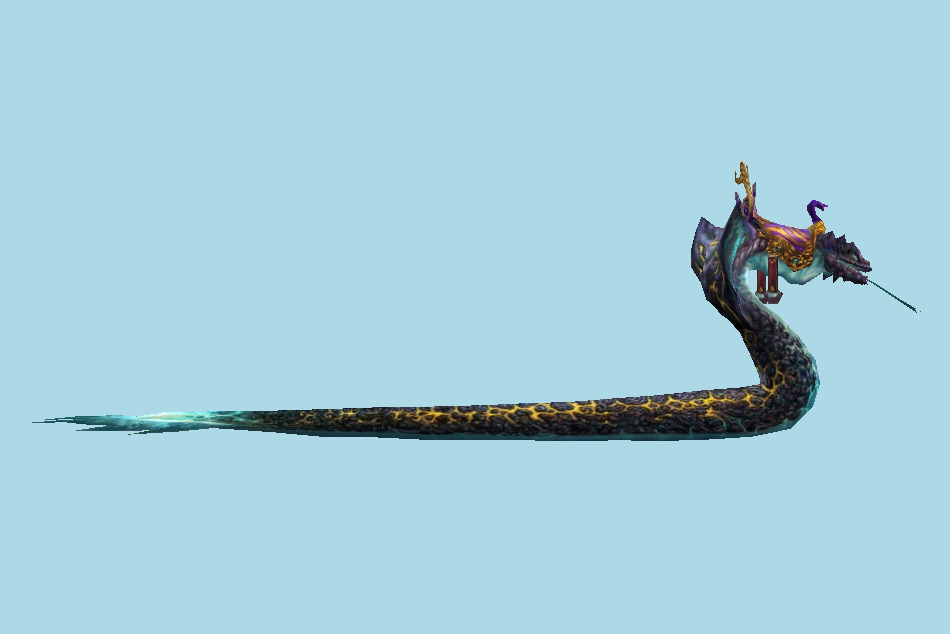 Snake Monster 3d model