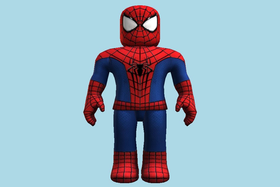 Roblox The Amazing Spider-Man Lego 3d model