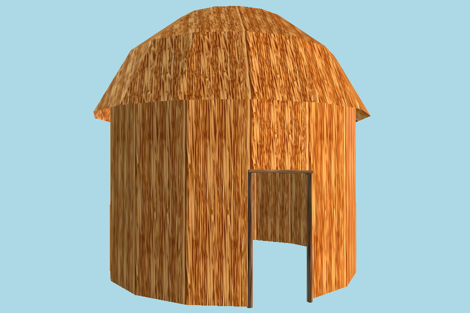Native Hut 3d model