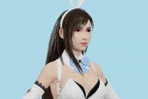 Tifa Final-Fantasy, ffvii, Tifa, final, fantasy, female, girl, woman, people, xna, characters, animated
