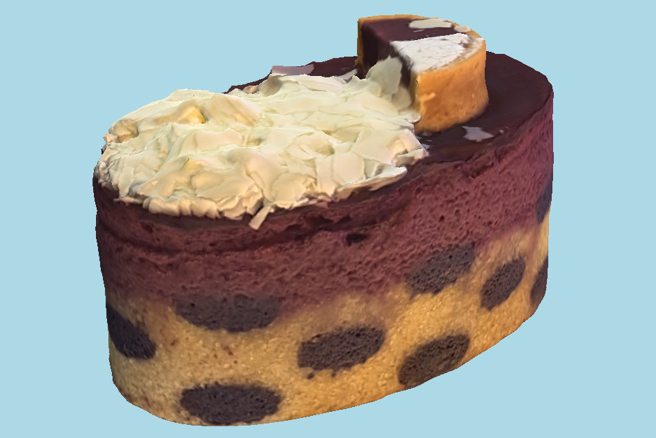 Coffee Cake 3d model