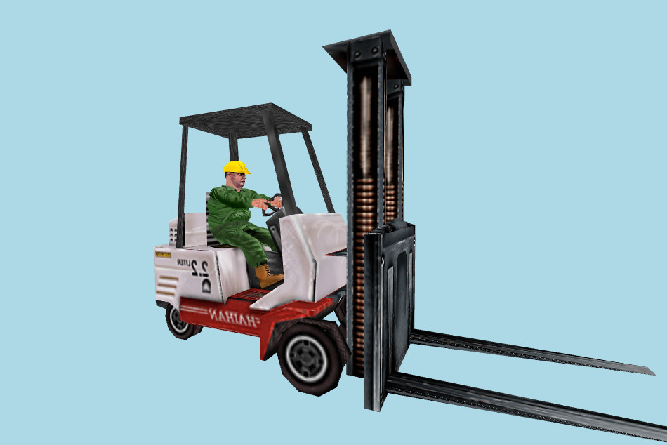 Forklift HL MDL 3d model