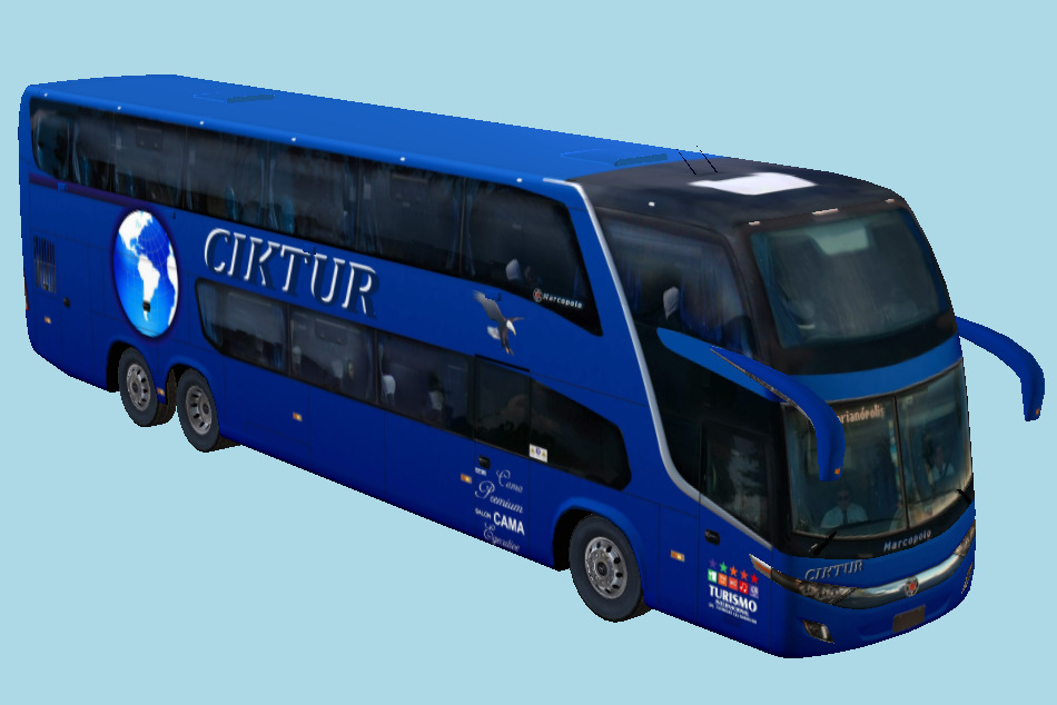 Marco Bus 3d model
