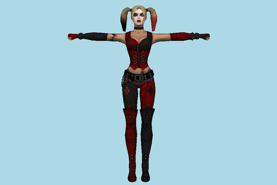 Harley Quinn 3d model