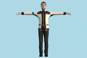 Become Human RK900 Detroit, Become-Human, man, male, people, human, android, character
