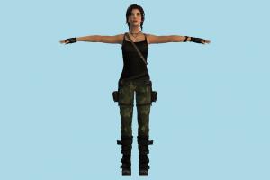 Lara Croft lara_croft, lara-croft, lara, tomb-raider, croft, girl, female, woman, lady, people, human, character, , tpose
