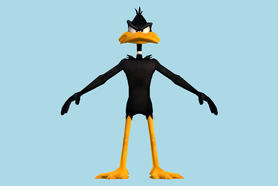 Looney Tunes: ACME Arsenal Daffy Duck 3d model