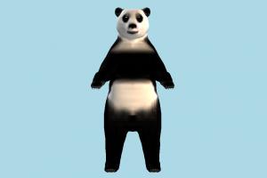Free Panda 3D Models Download