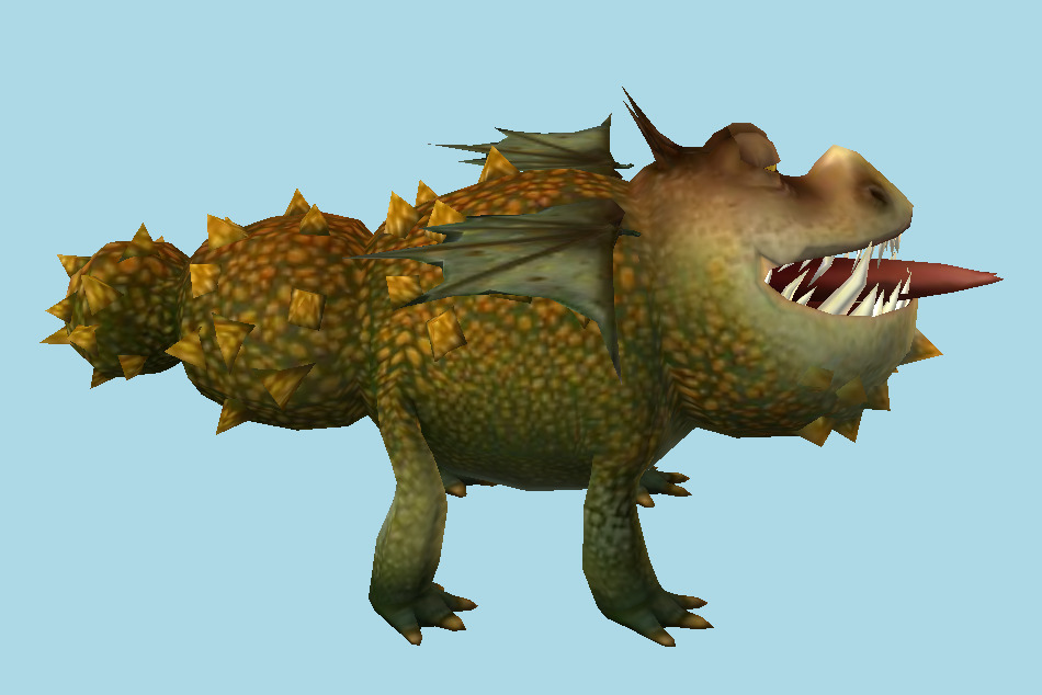 DreamWorks Dragons Adventure: World Explorer Gronkle 3d model
