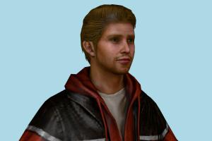 John Silent-Hill, man, male, boy, people, human, xna, characters, rigged