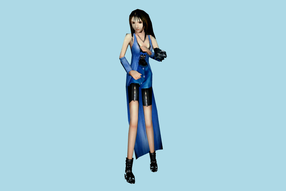 Final Fantasy VIII - Rinoa Heartilly 3d model