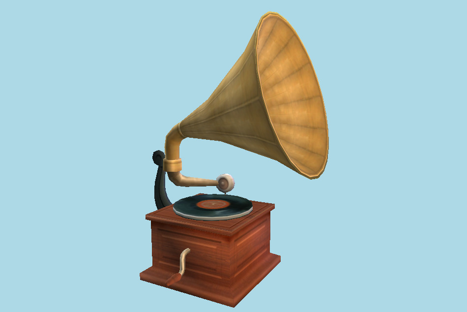 Doctor Who: The Adventure Games Gramophone 3d model