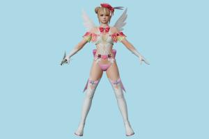 Marie hentai, girl, woman, female, people, human, xna, characters, rigged