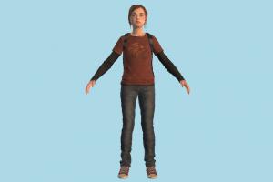 TLOU2 Ellie tlou2, ellie, the_last_of_us, tlou, girl, female, woman, people, human, character, teen, teenager, young, kid, child, children, cute