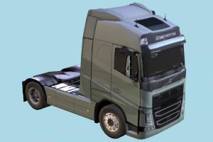 Volvo Truck truck, heavy, semi, renault, t-series, industrial, vehicle, carriage, transport, volvo, tractor
