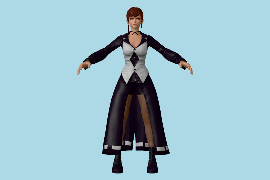 King of Fighters: All Star - KOF Vice (98) 3d model