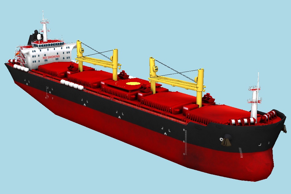 Ship Vessel 3d model
