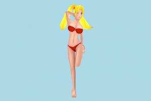 Orioke Girl mdl, hlmdl, halflife, characters, animated, summer, beach