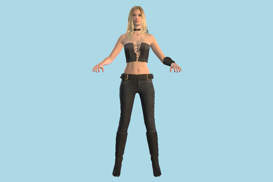Devil May Cry 5: Trish 3d model