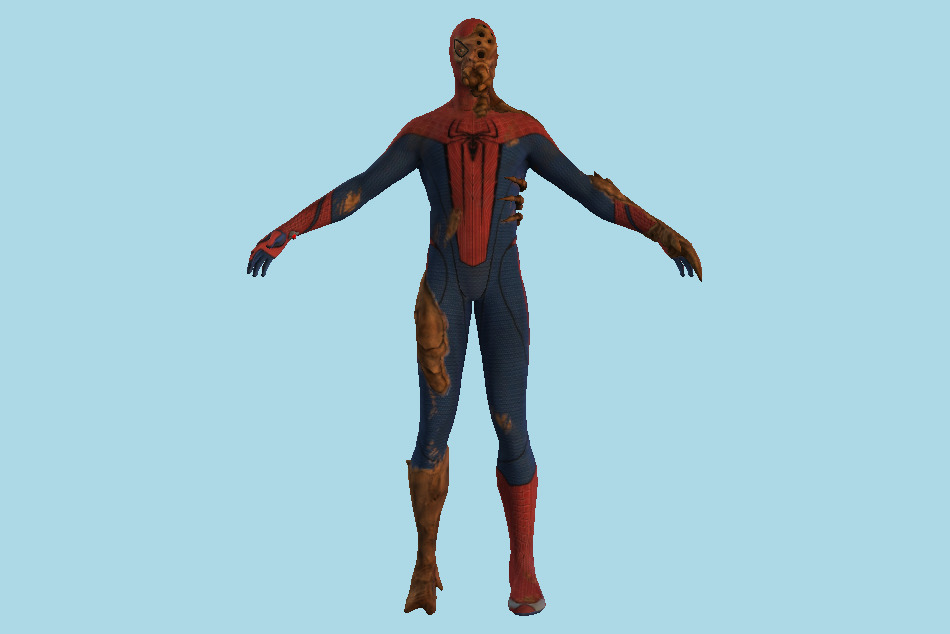 Cross-Species Spider-Man 3d model
