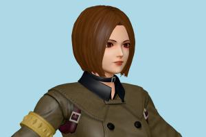 Whip KOF, female, girl, woman, people, human, character