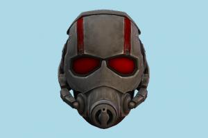 Ant-Man Helmet mask, helmet, head, skull