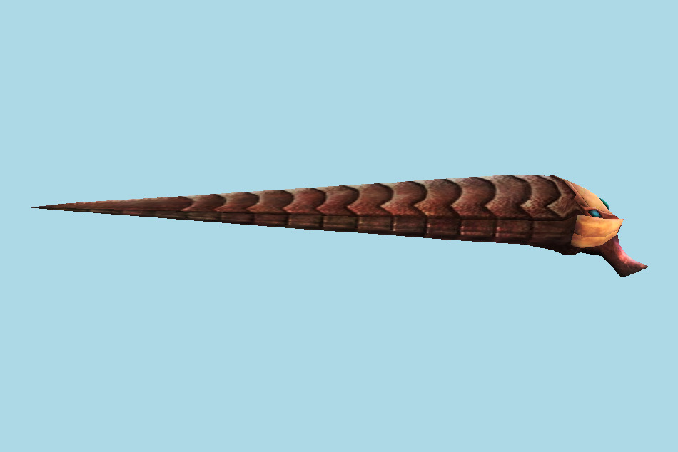 Kabuto Snake 3d model