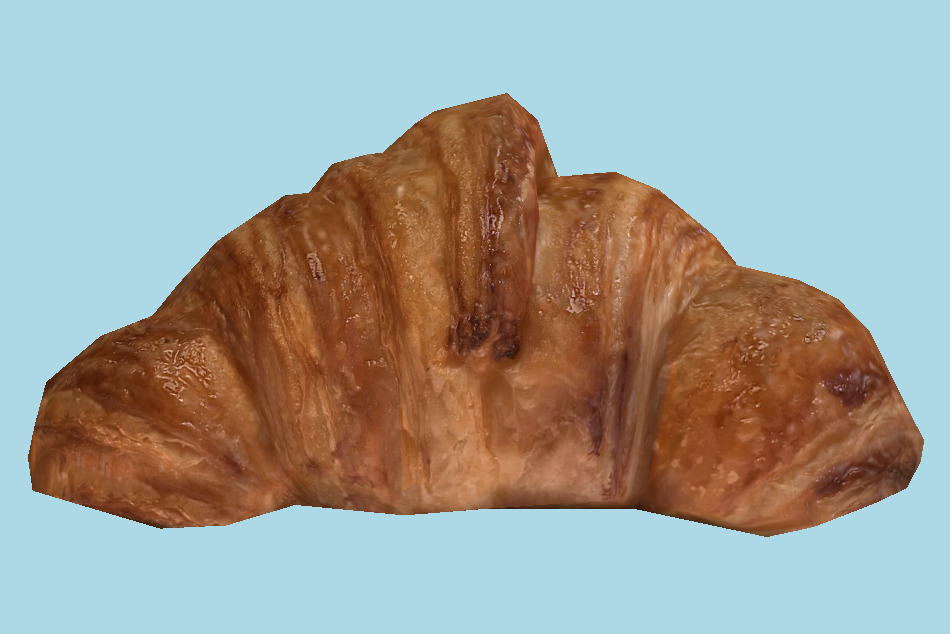 Croissant 3d model