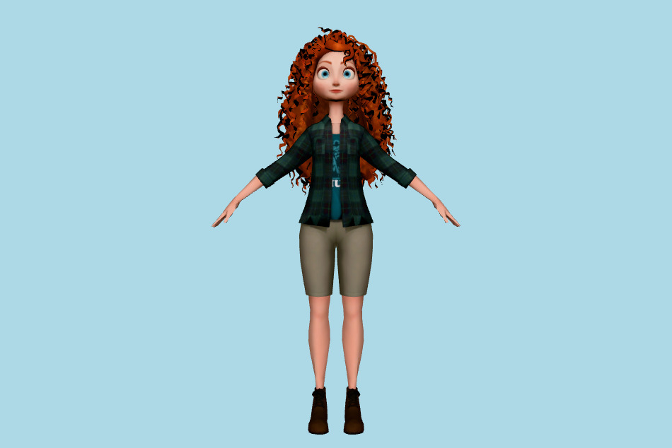 Merida Comfy 3d model