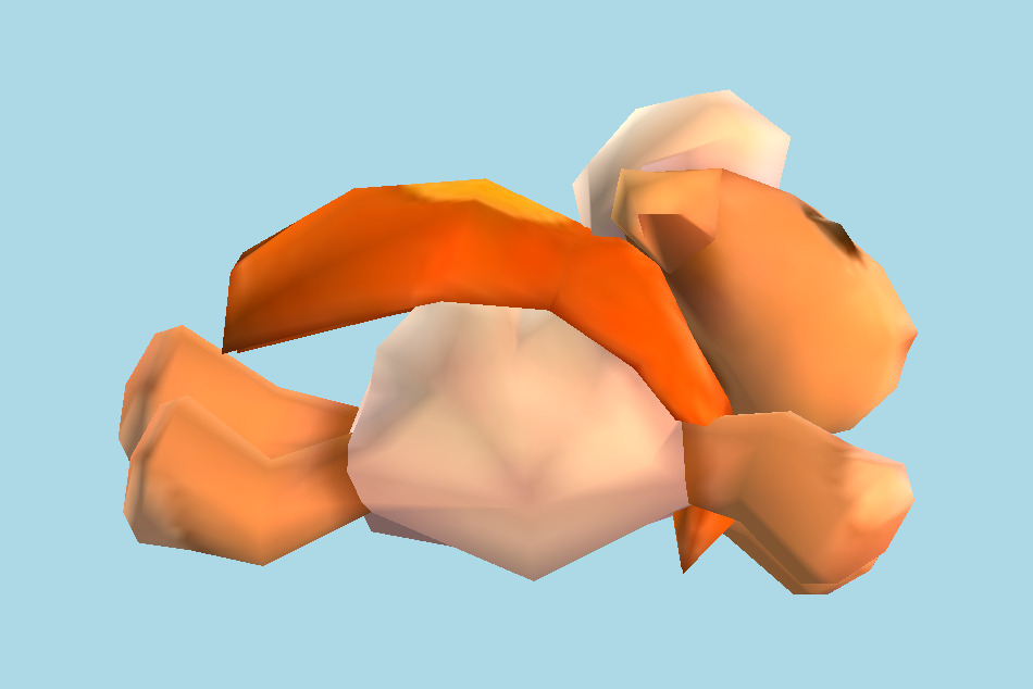 Worms 3D Super Sheep 3d model