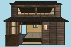 Japanese House japanese, house, chinese, home, building, build, residence, domicile, structure