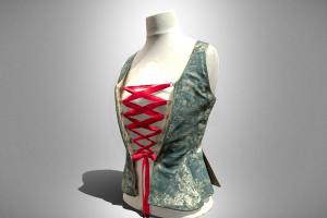 Corset poland, ornament, silk, mountains, tatra, 19th-century, highlanders, rural-area, everyday_life, clothing, podhale