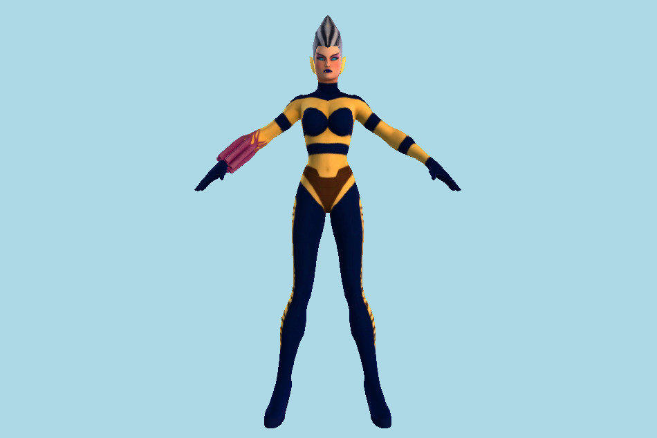 DC Universe Online Queen Bee 3d model