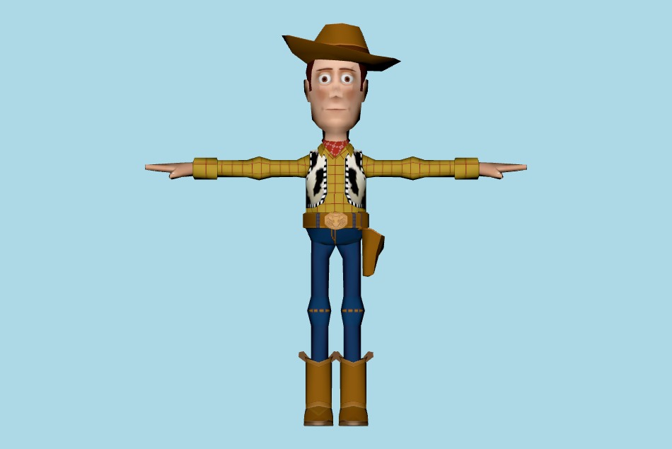 Woody ToyWoody 3d model