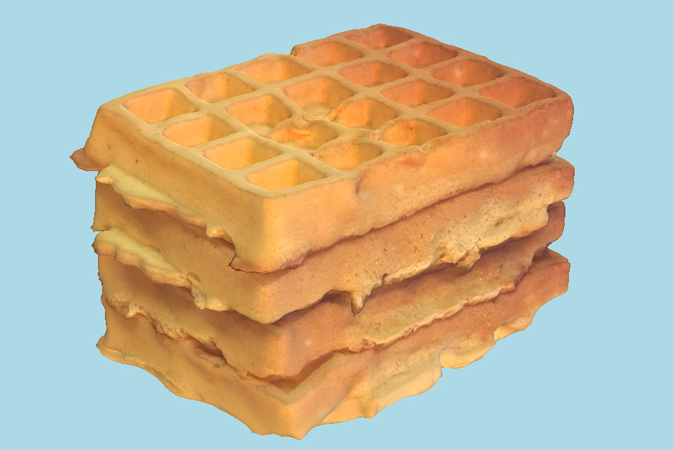 Waffle 3d model