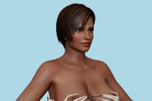 Lisa DOA, hentai, girl, woman, female, people, human, xna, characters, rigged