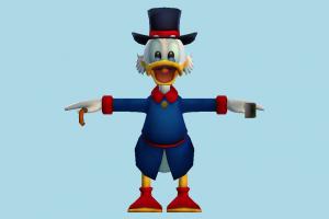 Scrooge McDuck scrooge, uncle-duck, donald, disney, duck, animal-character, character, halloween, cartoon, toony