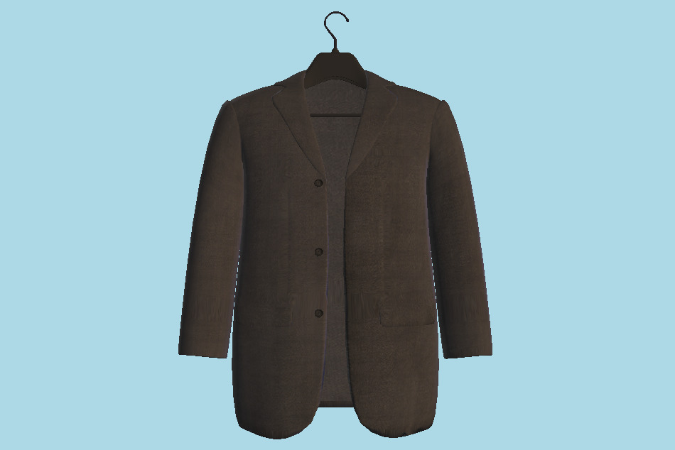 Suit for Men 3d model