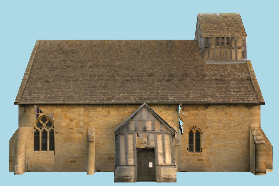 Church Buildings 3d model