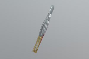 Tweezer instrument, care, fashion, teeth, dental, beauty, foot, tool, health, finger, healthcare, hygiene, nail, manicure, lowpoly, model, hand, gameready
