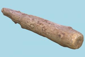 Wood Log log, wood, wooden, tree, coal, photogrammetry